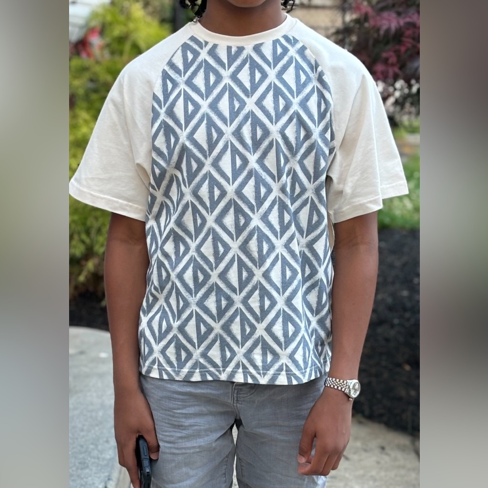 BABY DIOR SRAY EFFECT CREWNECK TSHIRT